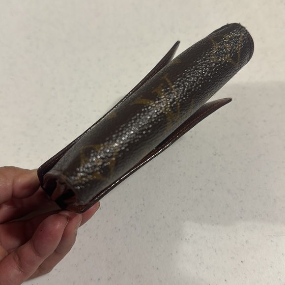 Louis Vuitton Trifold Monogram Brown Wallet Vintage Authentic - Picture 9 of 15